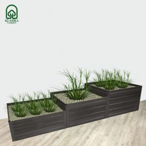 Modulinė pakelta lysvė KLASIKA GARDEN "Laiptai"