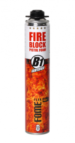 Montavimo putos FOME FLEX Fire Block Pistol Foam EU, 750ml