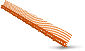 Putnu aizsardzība ar ventilāciju COMB VENTI, 85 mm x 1 m